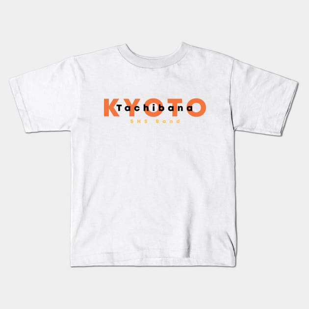 Kyoto Tachibana Kids T-Shirt by splode